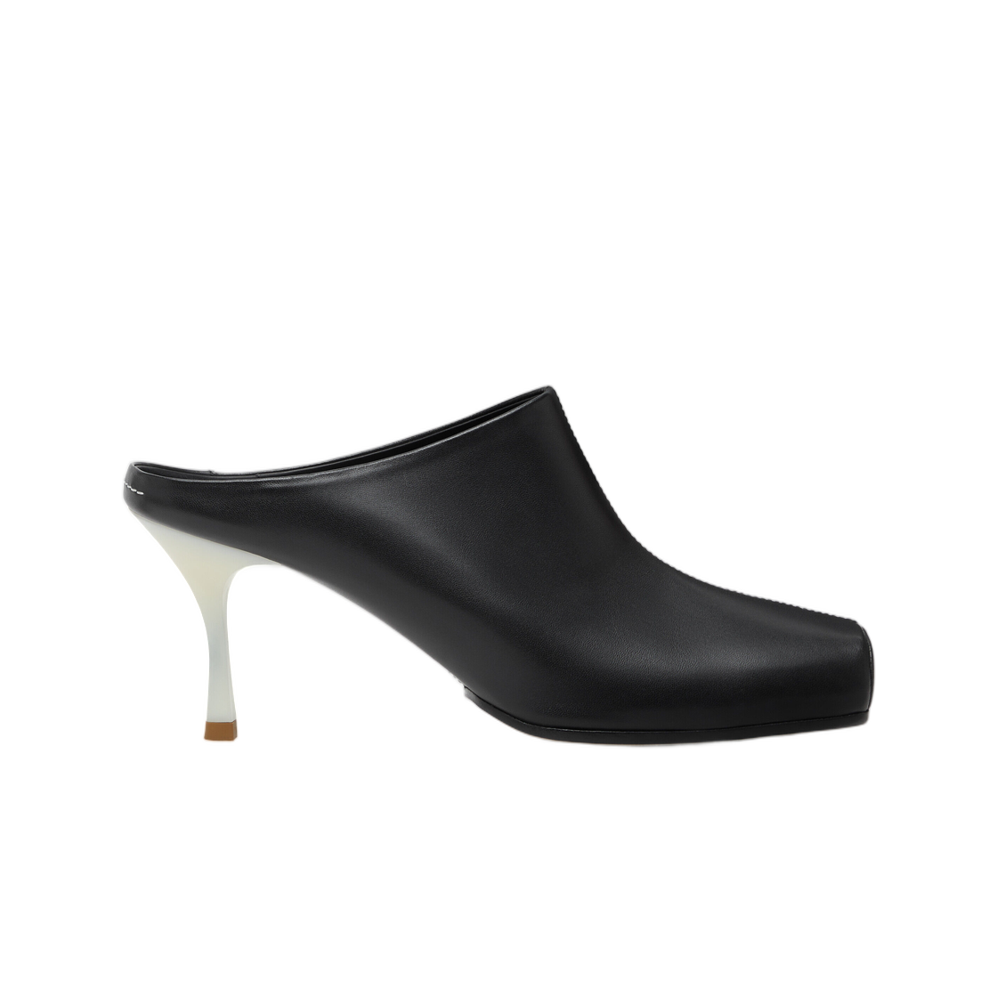 S59WX0080P3628T8013 (W) MM6 Maison Margiela Ballerina Mule Black