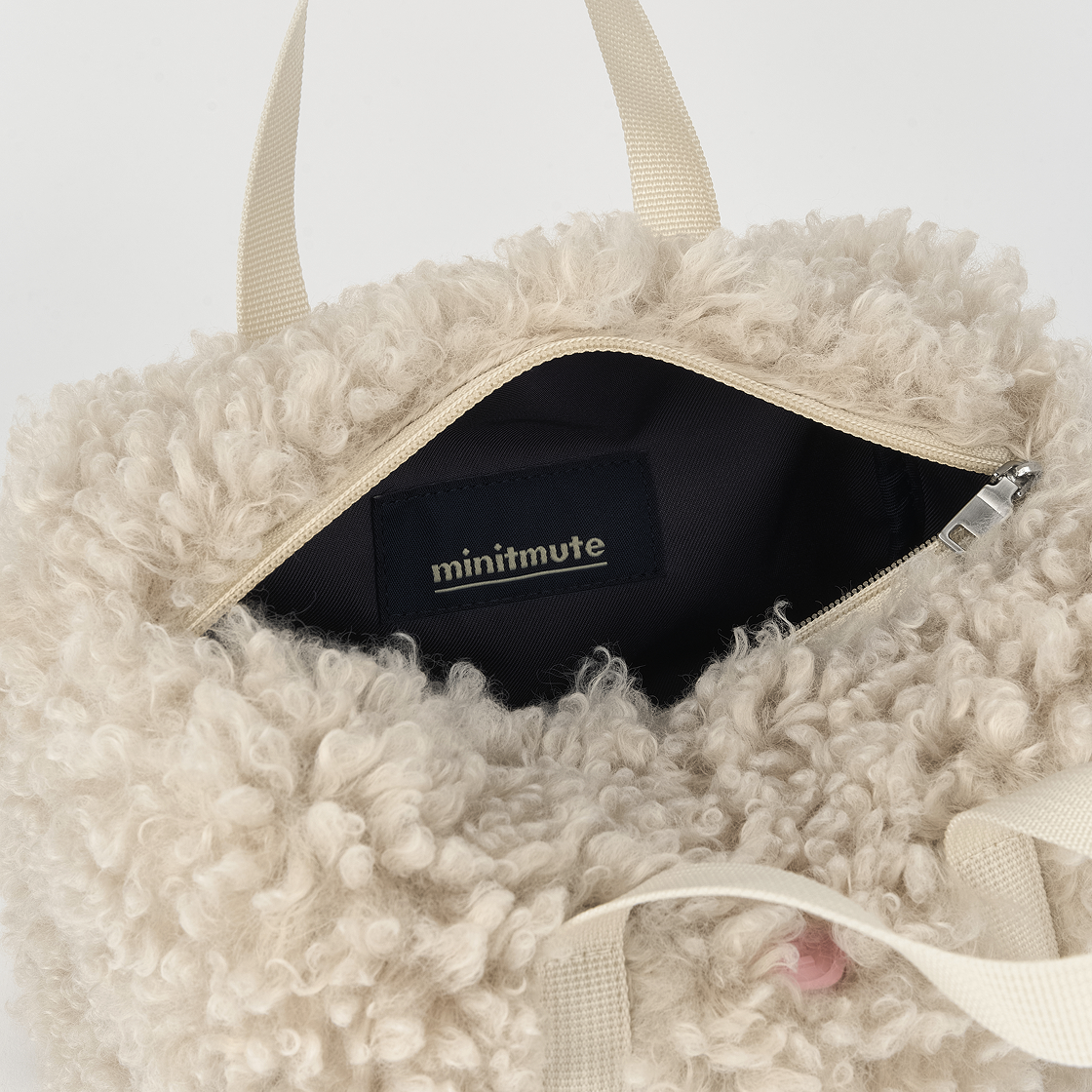 미닛뮤트 시어링 토트 크림(Minitmute Shearing Tote Cream) - 4
