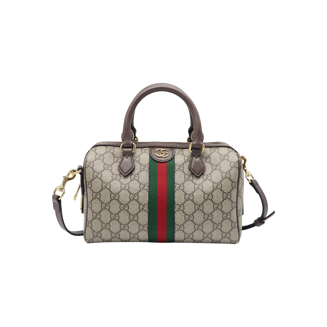 구찌 수프림 캔버스 WEB 오피디아 스몰 탑핸들 2WAY(GG Supreme Canvas Web Ophidia Small Top Handle 2-Way Bag) - 1