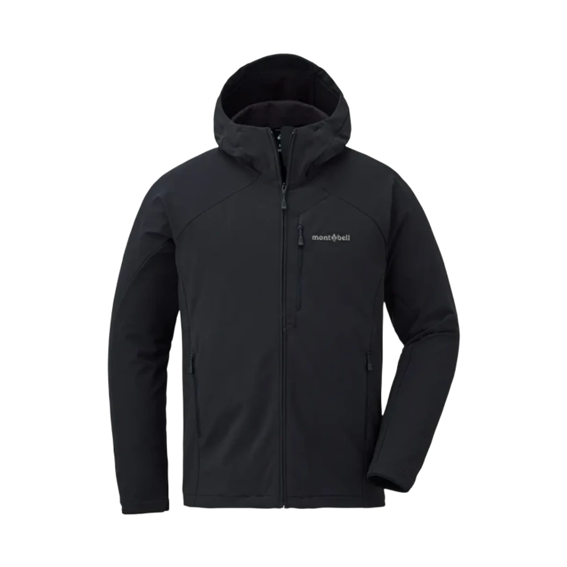 1106708 Montbell Climapro 200 Hooded Jacket Black 24
