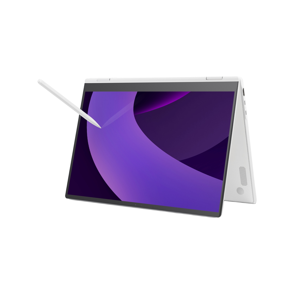 LG 그램 프로 360 AI 16 인텔 코어 울트라 5-225H 256기가 SSD / 16기가 메모리 에센스 화이트 (국내 정식 발매 제품)(LG Gram Pro 360 AI 16 Intel Core Ultra 5-225H 256GB SSD / 16GB RAM Essence White (Korean Ver.)) - 1
