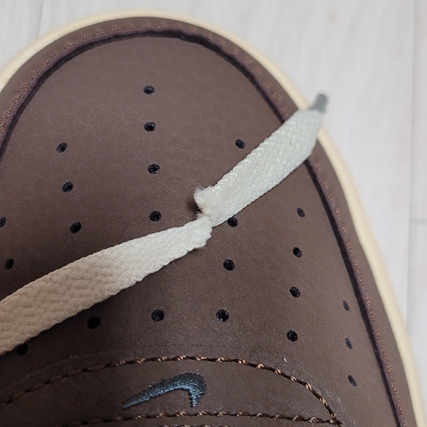 Nike Air Force 1 '07 Cacao Wow Coconut Milk 착용 스타일