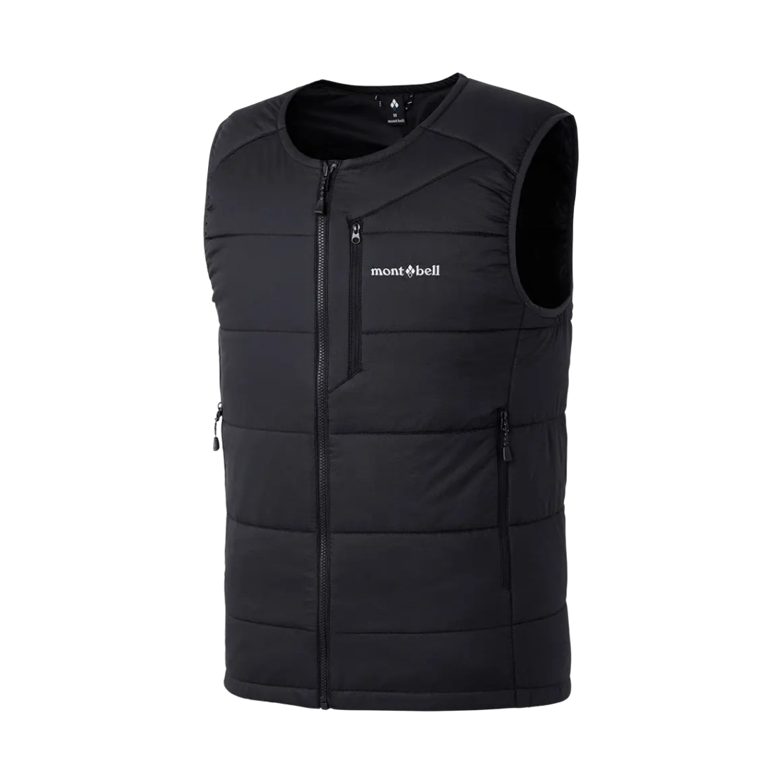 1101692 Montbell U.L. Thermawrap Round Neck Vest Black