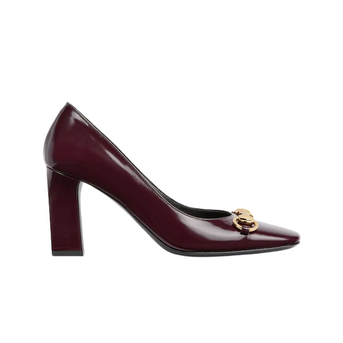 (W) 구찌 시뇨라 펌프 다크 버건디((W) Gucci Signora Pump Dark Burgundy) - 1