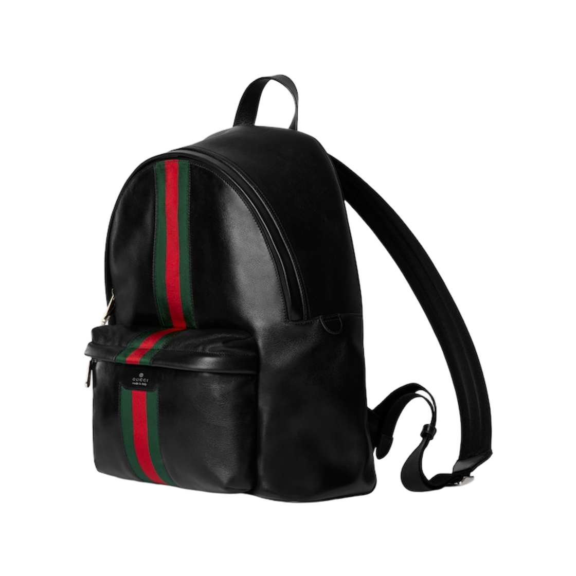 구찌 웹 트레이드마크 라지 백팩 블랙(Gucci Web Trademark Large Backpack Black) - 2