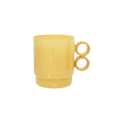Haulshome Newtage Glass BB Mug Yellow