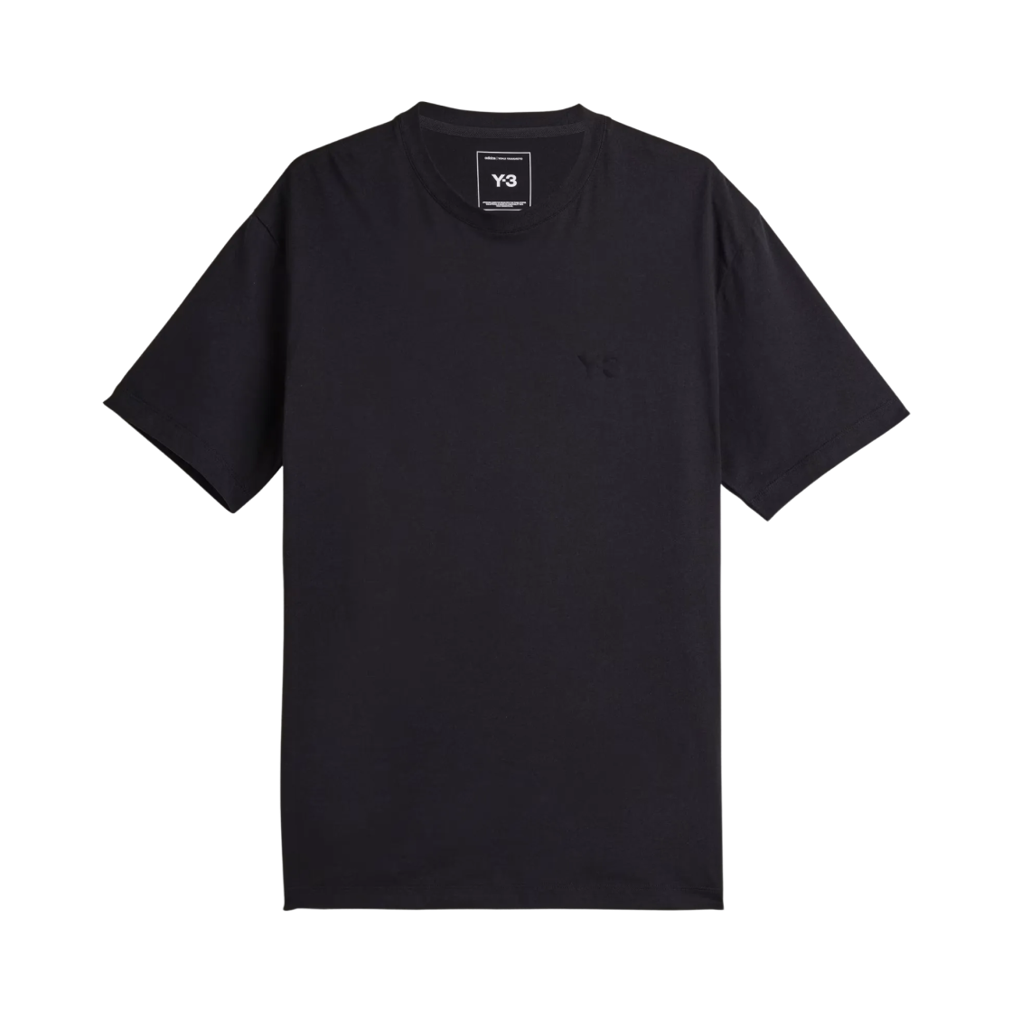 Y-3 x 요지 야마모토 레귤러 숏슬리브 티셔츠 블랙(Y-3 x Yohji Yamamoto Regular Short Sleeve T-Shirt Black)