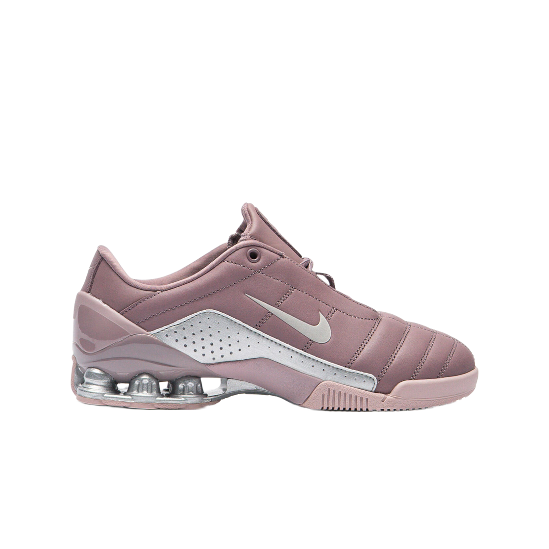 (W) 나이키 토탈 90 샥스 마지아 토프 그레이  라이트 바이올렛 오어((W) Nike Total 90 Shox Magia Taupe Grey Light Violet Ore)