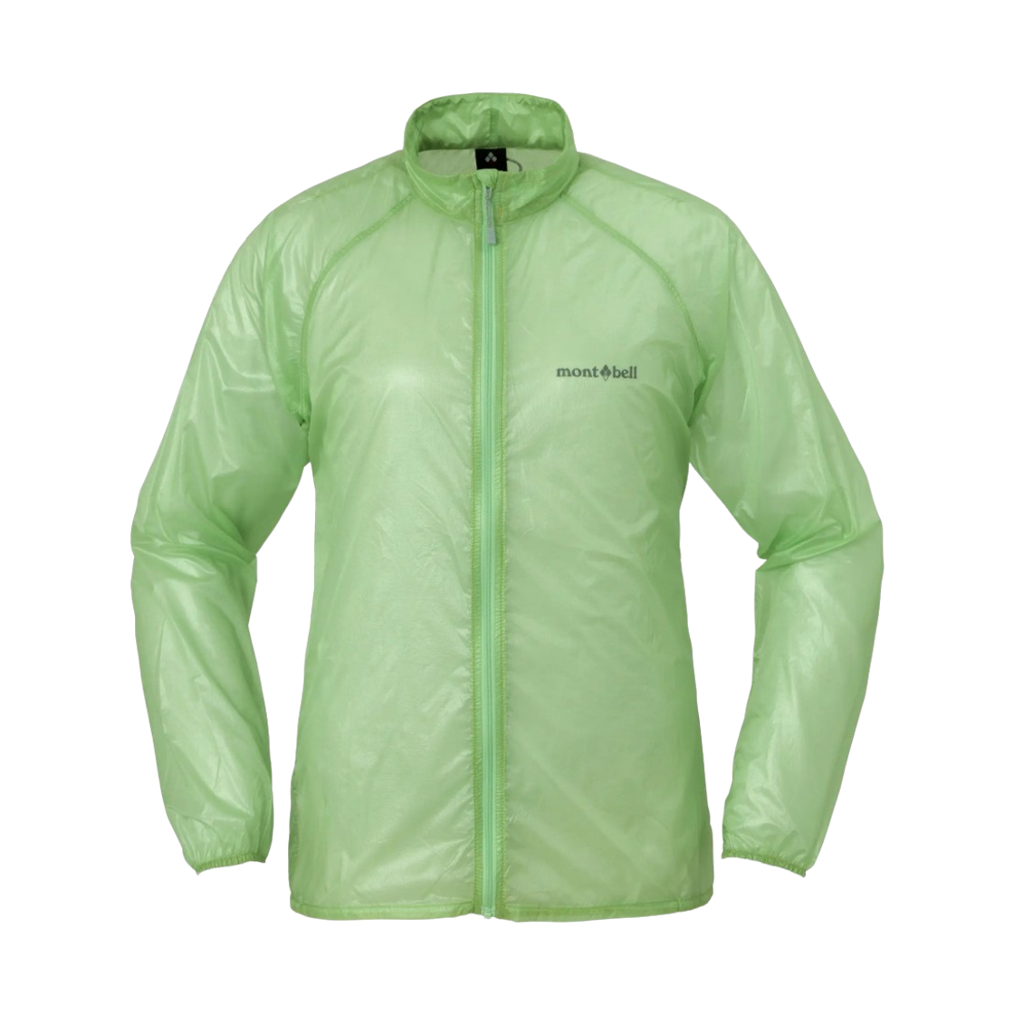 2303137 (W) Montbell Ex Light Wind Jacket Light Green