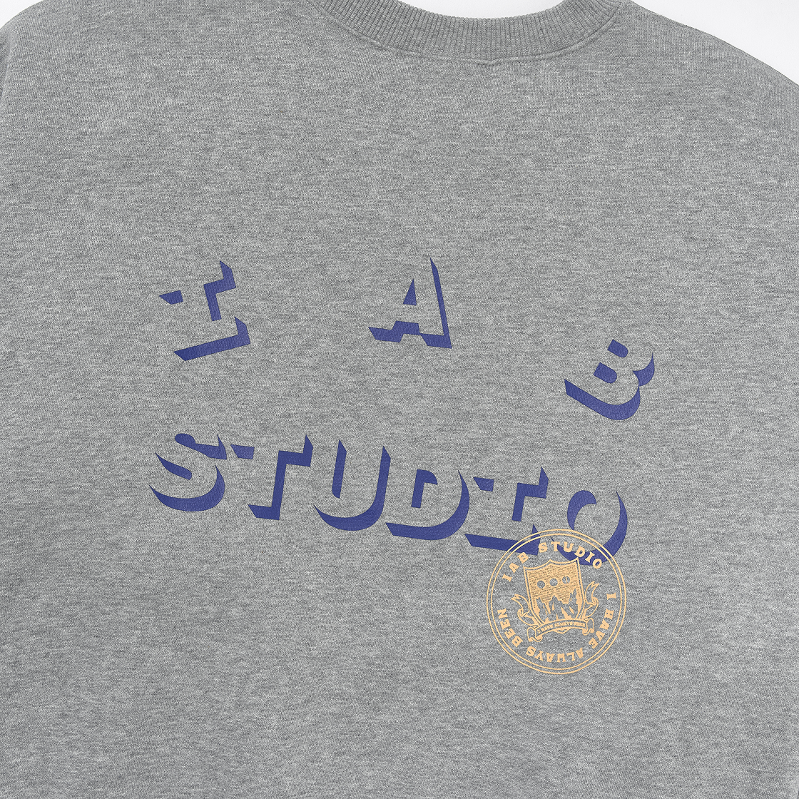아이앱 스튜디오 스토리지 룸 스웨트셔츠 라이트 그레이 - 도산 스토어 한정(IAB Studio Storage Room Sweatshirt Light Gray - Dosan Store Exclusive) - 5