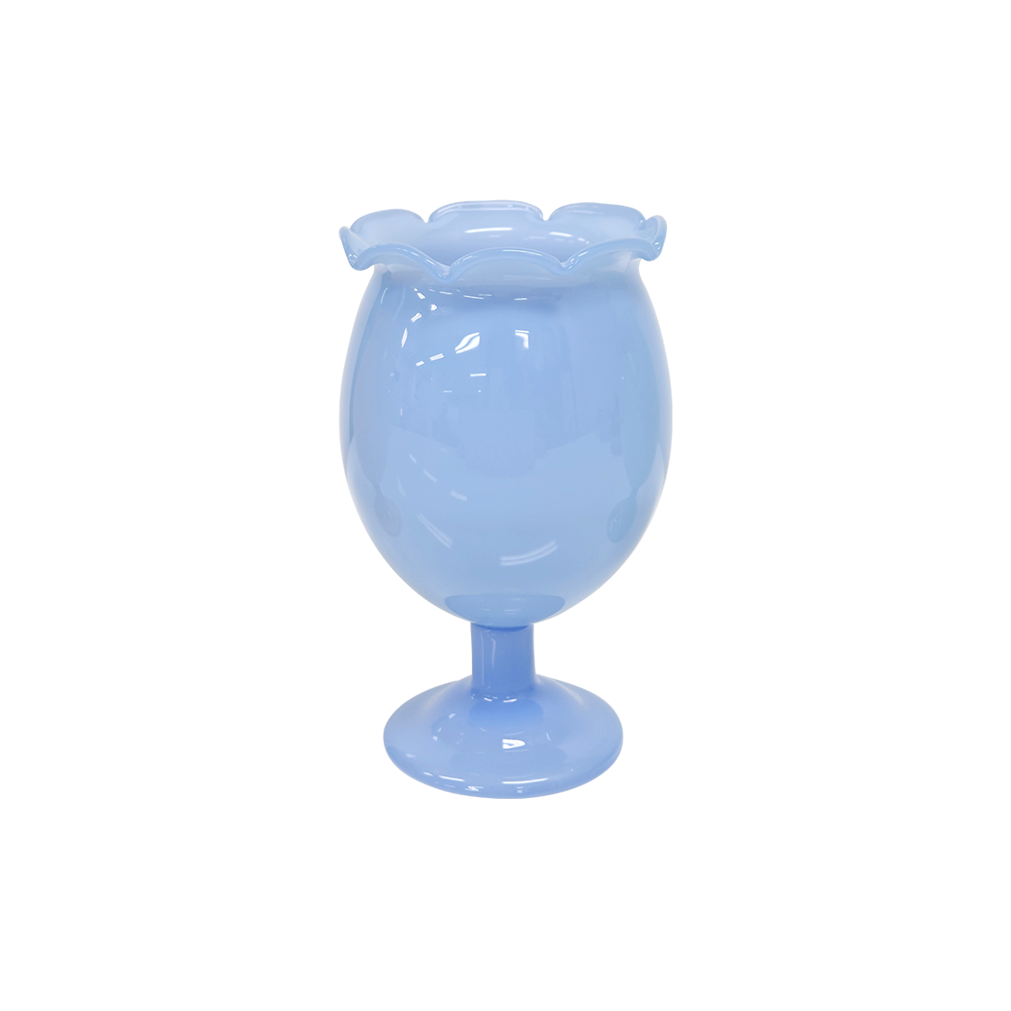 뉴티지 버드 고블렛 와인잔 마린(Haulshome Newtage Glass Bud Goblet Marine)