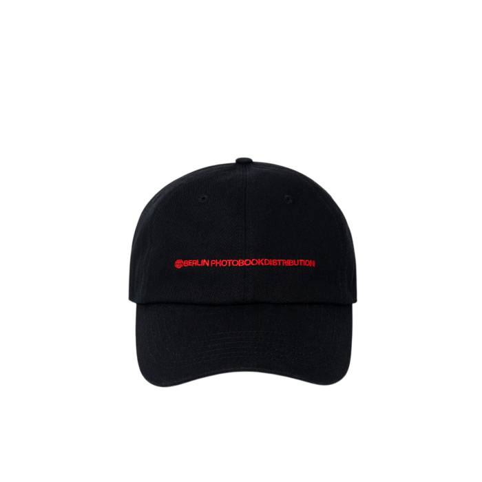 베를린 포토북 디스트리뷰션 로고 캡 블랙(Berlin Photobook Distribution Logo Cap Black)