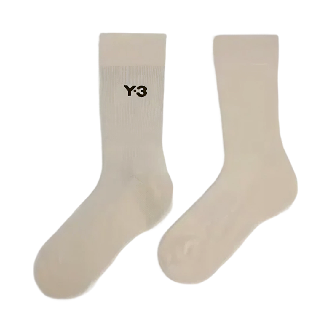 Y-3 x 요지 야마모토 클래식 크루 삭스 라이트 브라운(Y-3 x Yohji Yamamoto Classic Crew Socks Light Brown)