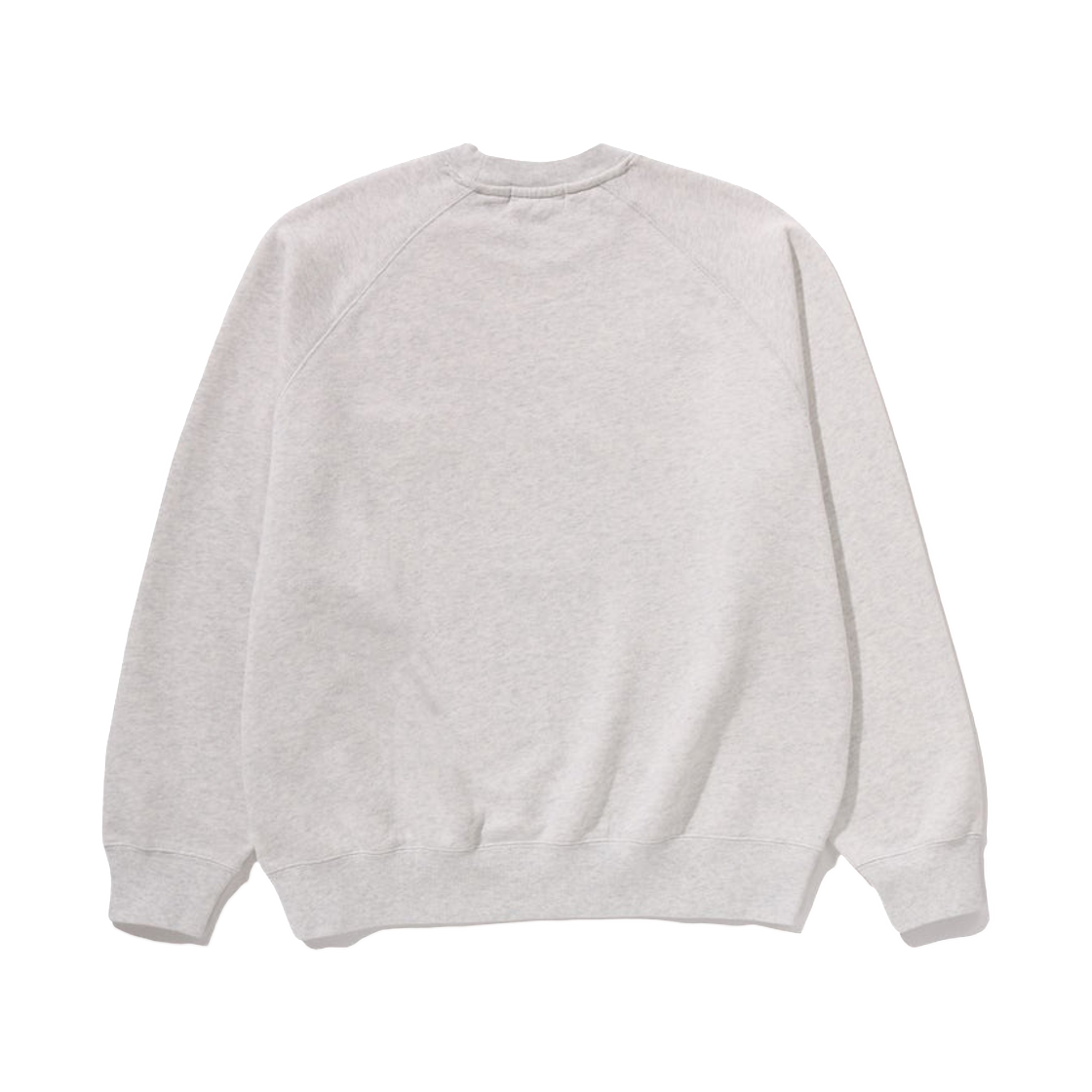 베이프 헤비 워시 베이비 마일로 릴렉스드 핏 크루넥 스웨트셔츠 그레이(BAPE Heavy Wash Baby Milo Relaxed Fit Crewneck Sweatshirt Gray) - 2