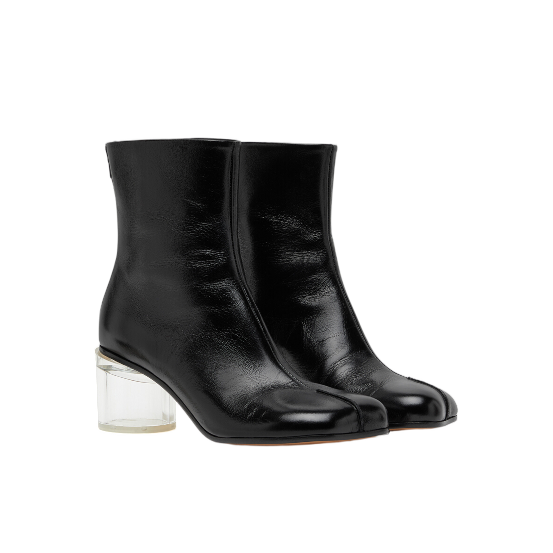 (W) MM6 메종 마르지엘라 아나토믹 앵클 부츠 블랙((W) MM6 Maison Margiela Anatomic Ankle Boots Black) - 2