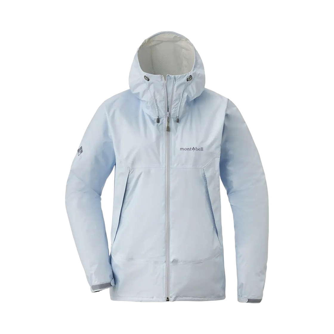 (W) 몽벨 레인 하이커 자켓 할로겐 블루((W) Montbell Rain Hiker Jacket Halogen Blue)