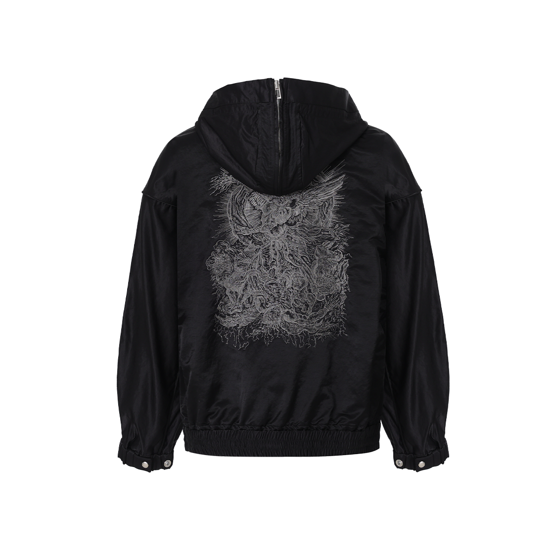 송지오 컬렉션 아크엔젤 엠브로이드 점퍼 블랙(SONGZIO COLLECTION Archangel Embroidered Jumper Black)