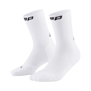 CEP Core Run Compression Mid Cut Socks White