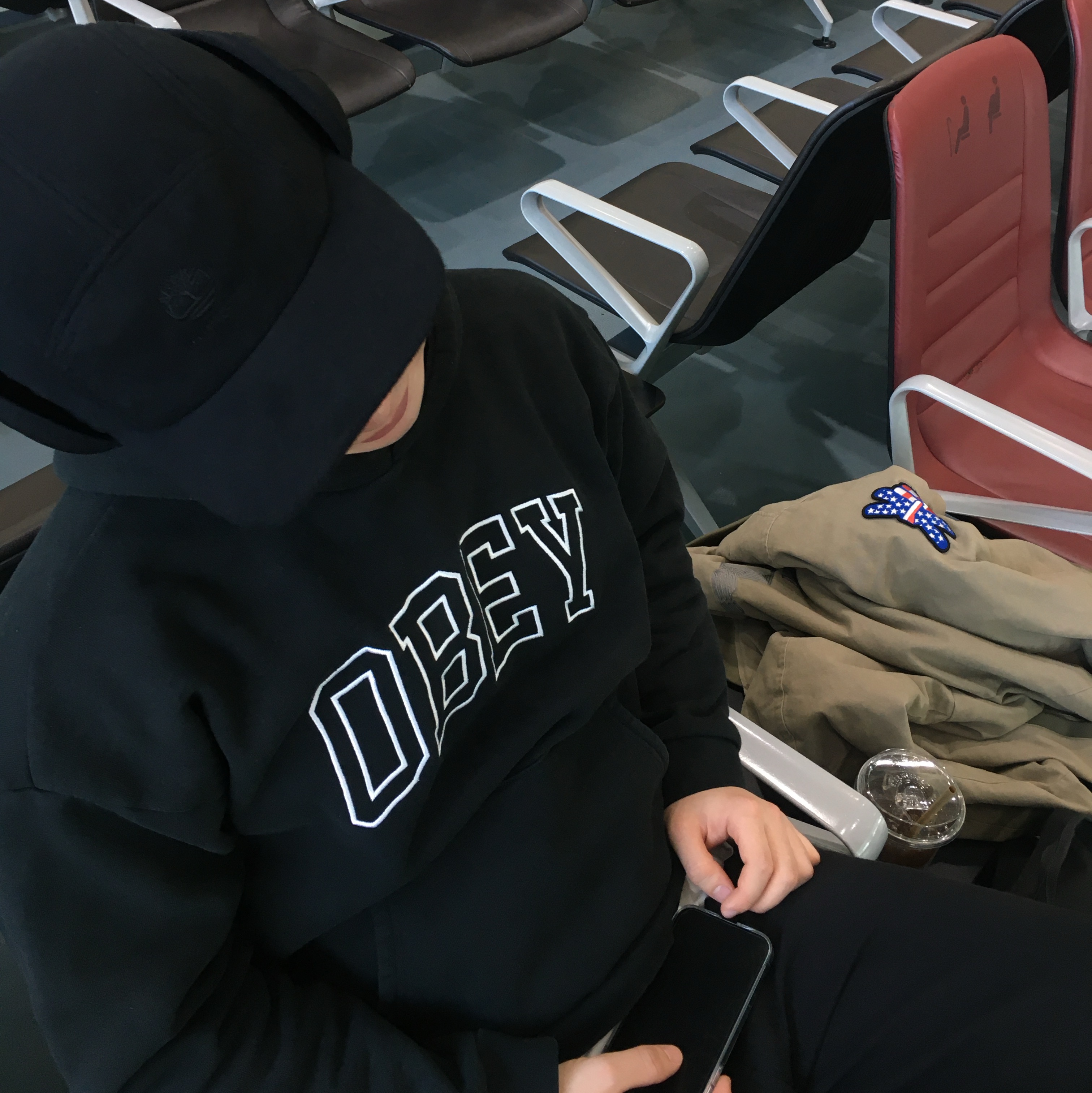Supreme x Timberland 2-In-1 Earflap Camp Cap Black - 21FW, Deus Ex Machina Graphic MA-1 Khaki 착용 스타일