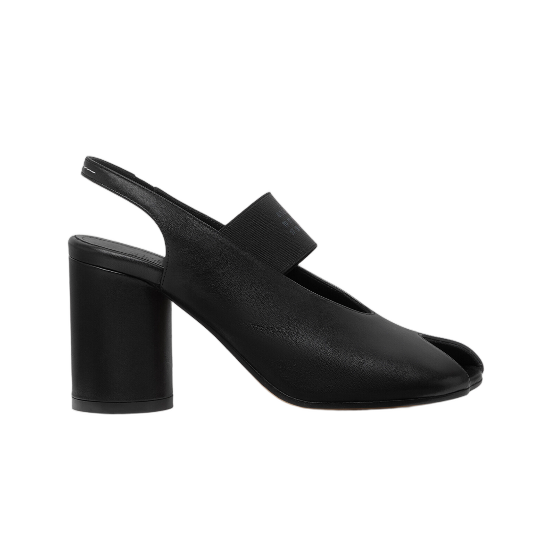 (W) MM6 메종 마르지엘라 아나토믹 뉴메릭 슬링백 블랙((W) MM6 Maison Margiela Anatomic Numeric Slingback Black) - 1