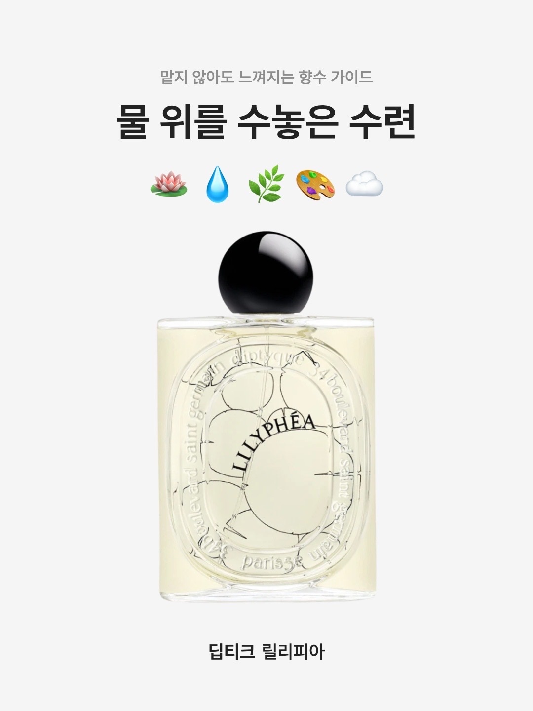 Diptyque Lilyphea Eau De Parfum 100ml 착용 스타일 - 1