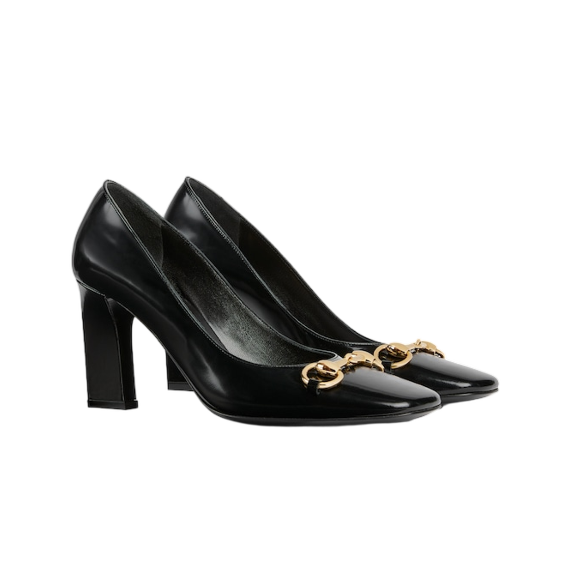 (W) 구찌 시뇨라 펌프 블랙((W) Gucci Signora Pump Black) - 2