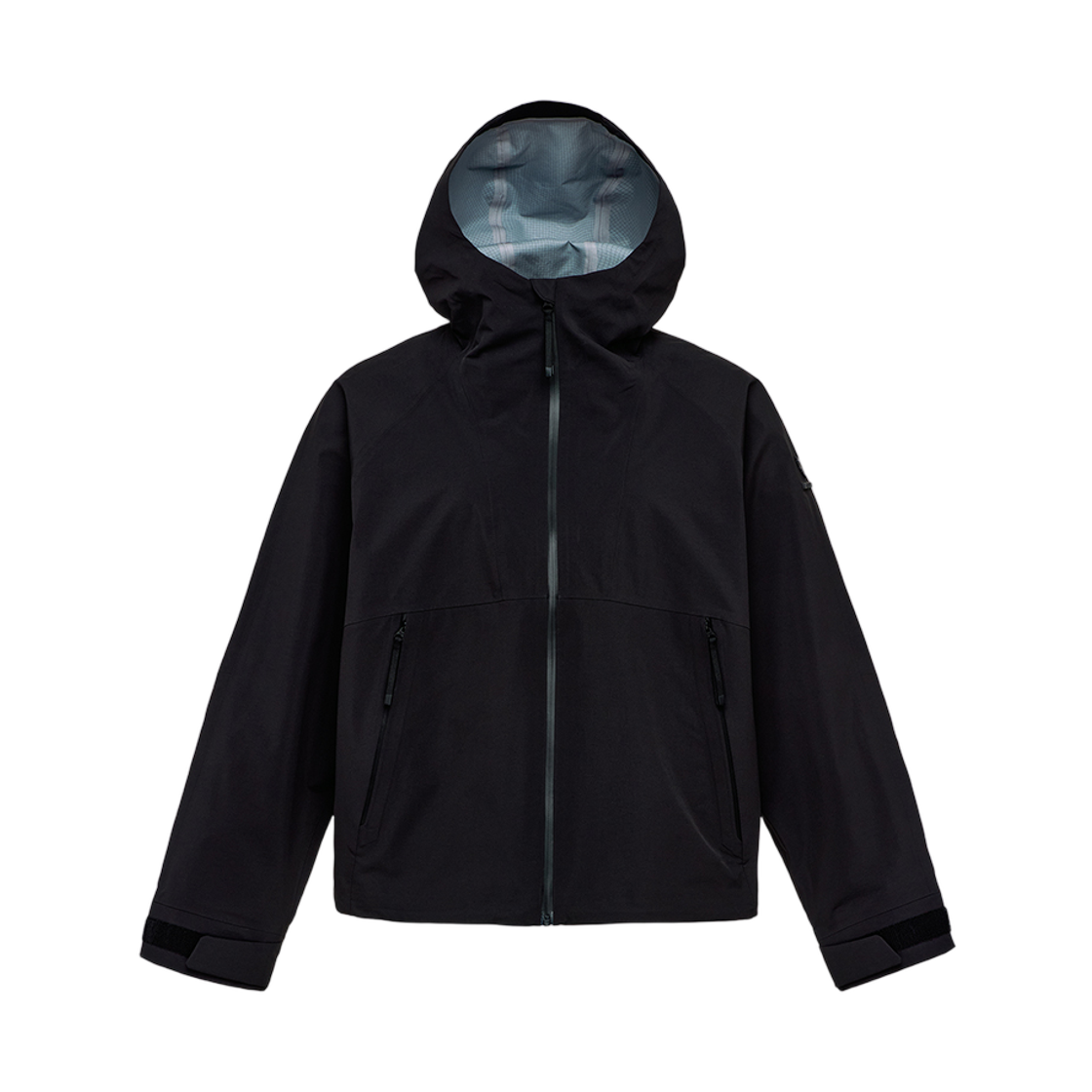 (W) 블랙야크 트레블 숏 레인자켓 블랙((W) Black Yak Travel Short Rain Jacket Black)
