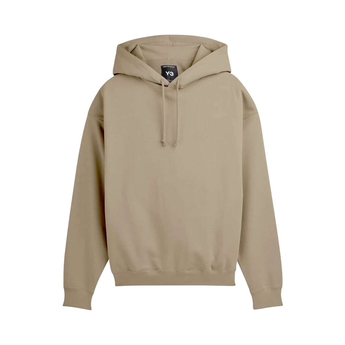 KS5430 Y-3 x Yohji Yamamoto Ft Hoodie Light Brown