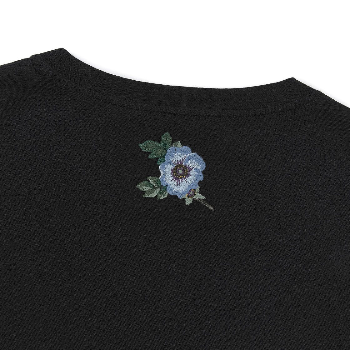 (W) 구찌 로고 오버사이즈 티셔츠 블랙((W) Gucci Logo Oversize T-Shirt Black) - 4