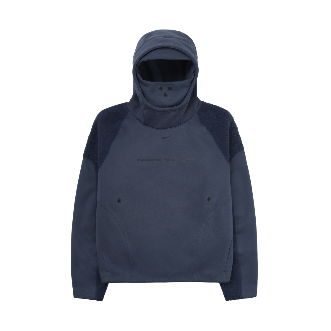 나이키 테크 보레아스 오버사이즈 후드 썬더 블루 옵시디언 - 아시아(Nike Tech Boreas Oversized Hoodie Thunder Blue Obsidian - Asia)