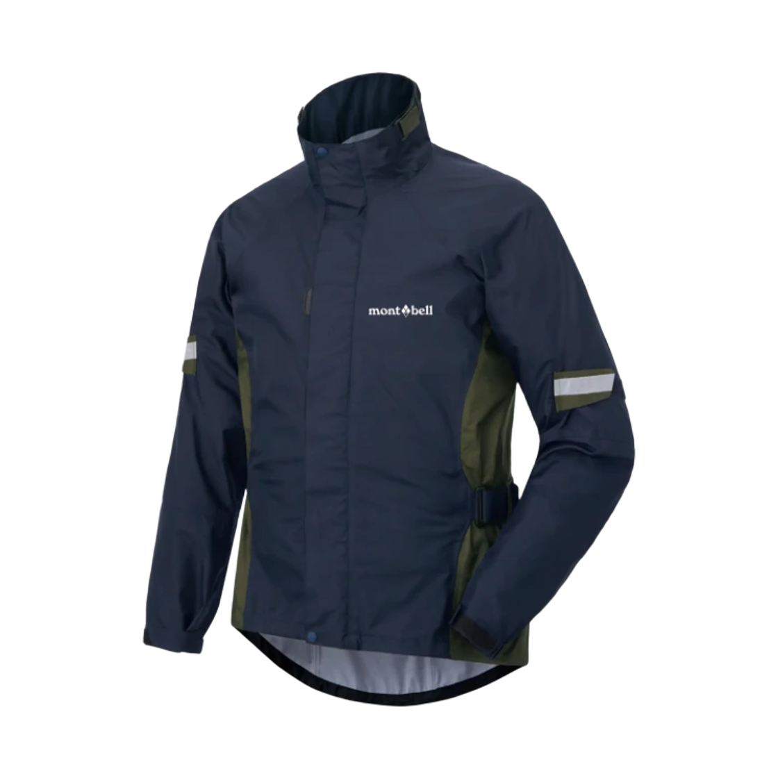 1131106 Montbell Storm Biker Jacket Black Navy