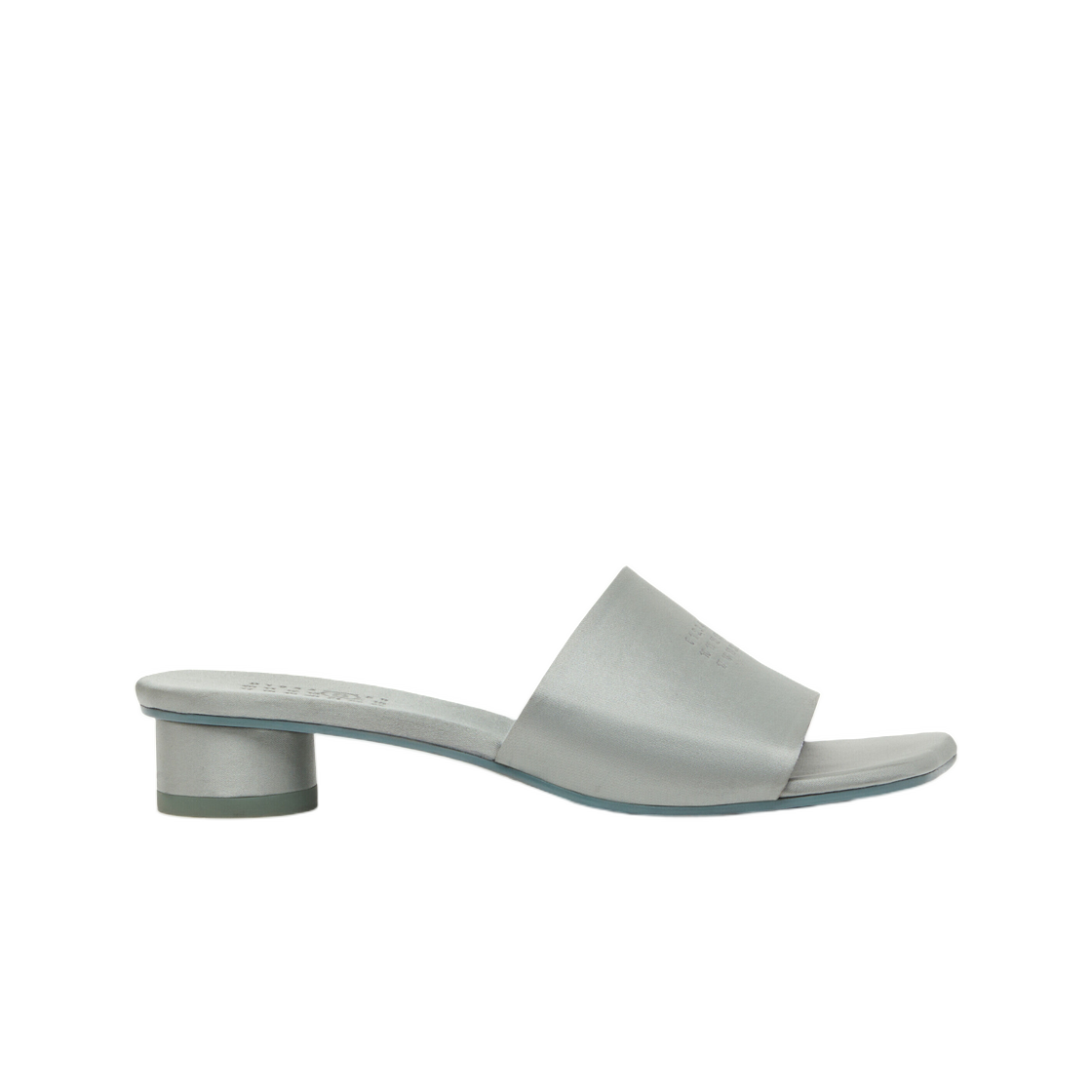 S59WP0211P5560T8050 (W) MM6 Maison Margiela Anatomic Numeric Mule Light Grey