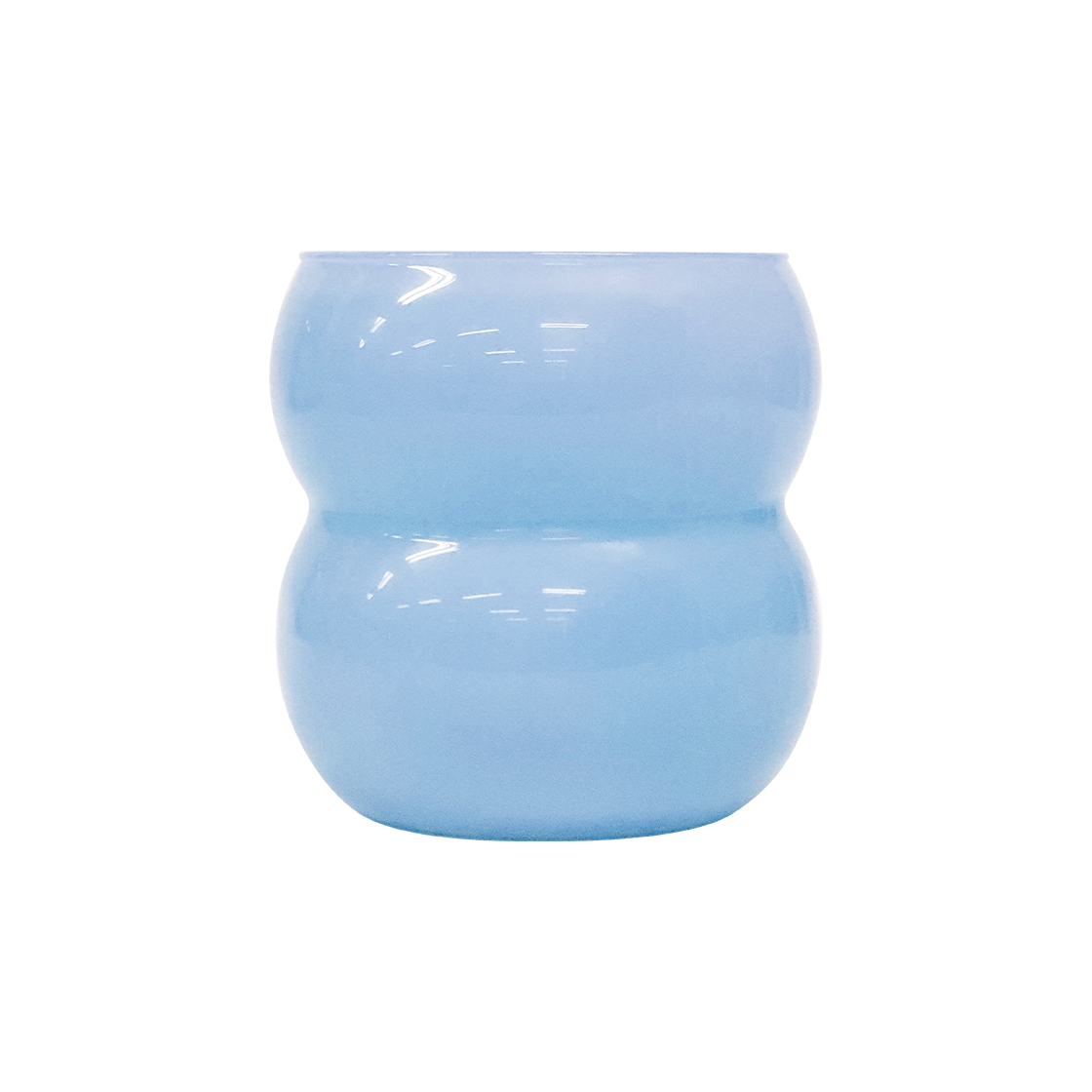 뉴티지 빙봉 2F 밀크글라스 내열 유리컵 마린(Haulshome Newtage Glass 2F Cup Marine)