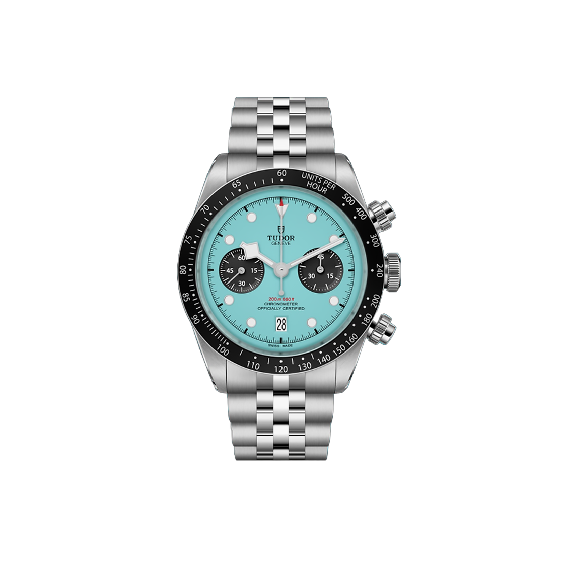 ITWGD32HKUQP Tudor Black Bay Chrono 41 - Flamingo Blue Dial No. 7236