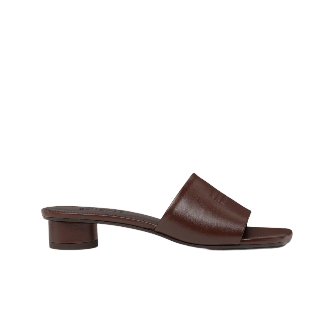 S66WP0109P3628T2259 (W) MM6 Maison Margiela Anatomic Sandals Brown