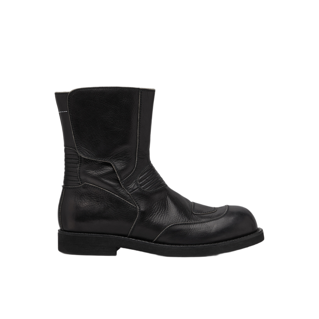 SH3WU0015P7431T8013 MM6 Maison Margiela Biker Boots Black