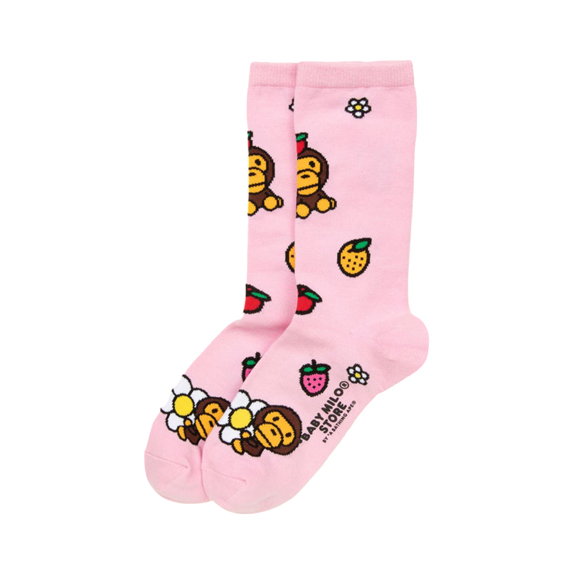 - BAPE Baby Milo Socks #2 Pink