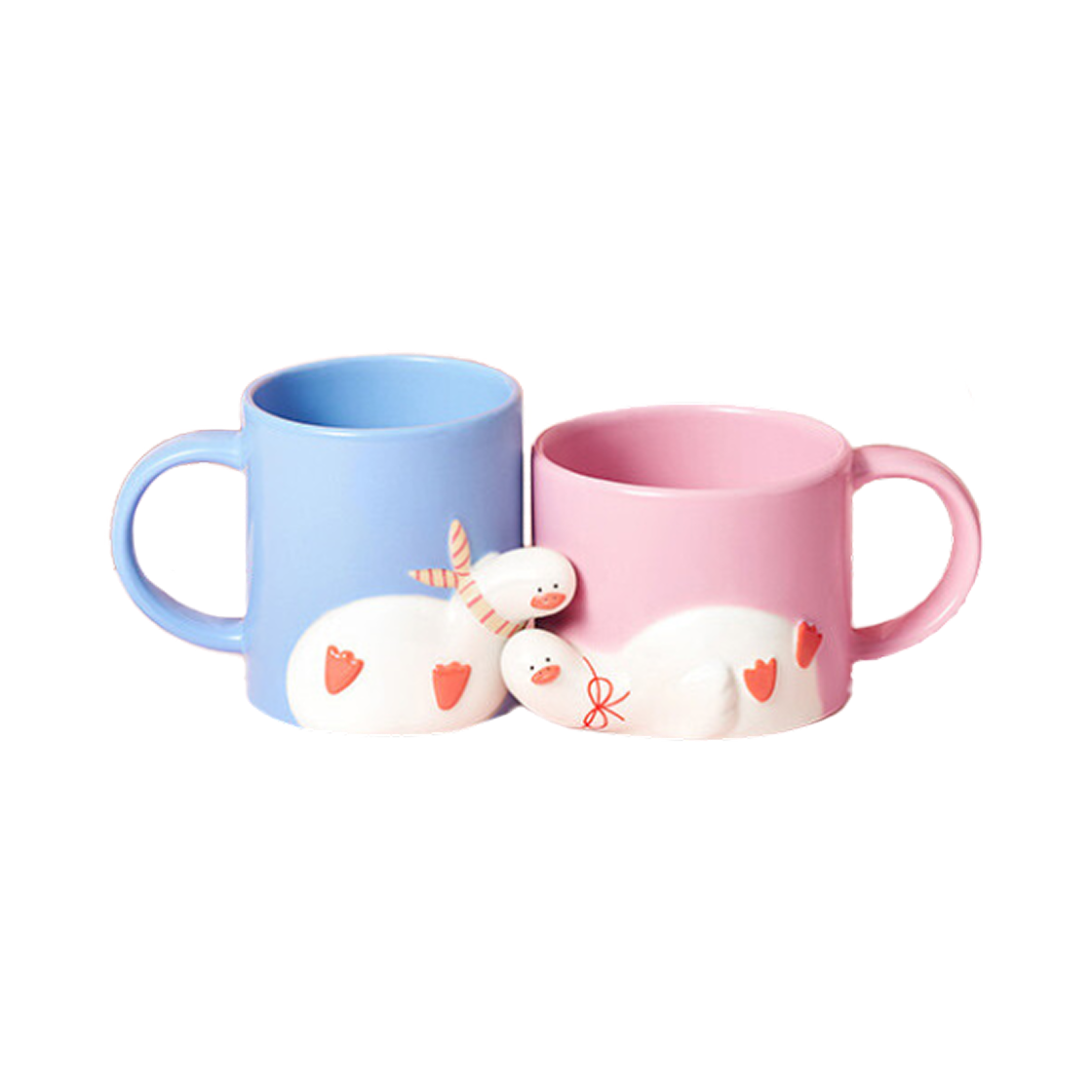 스타벅스 젤리덕 머그 세트 355ml (2개 세트)(Starbucks Jelly Duck Mug Set 355ml (Set of 2)) - 1