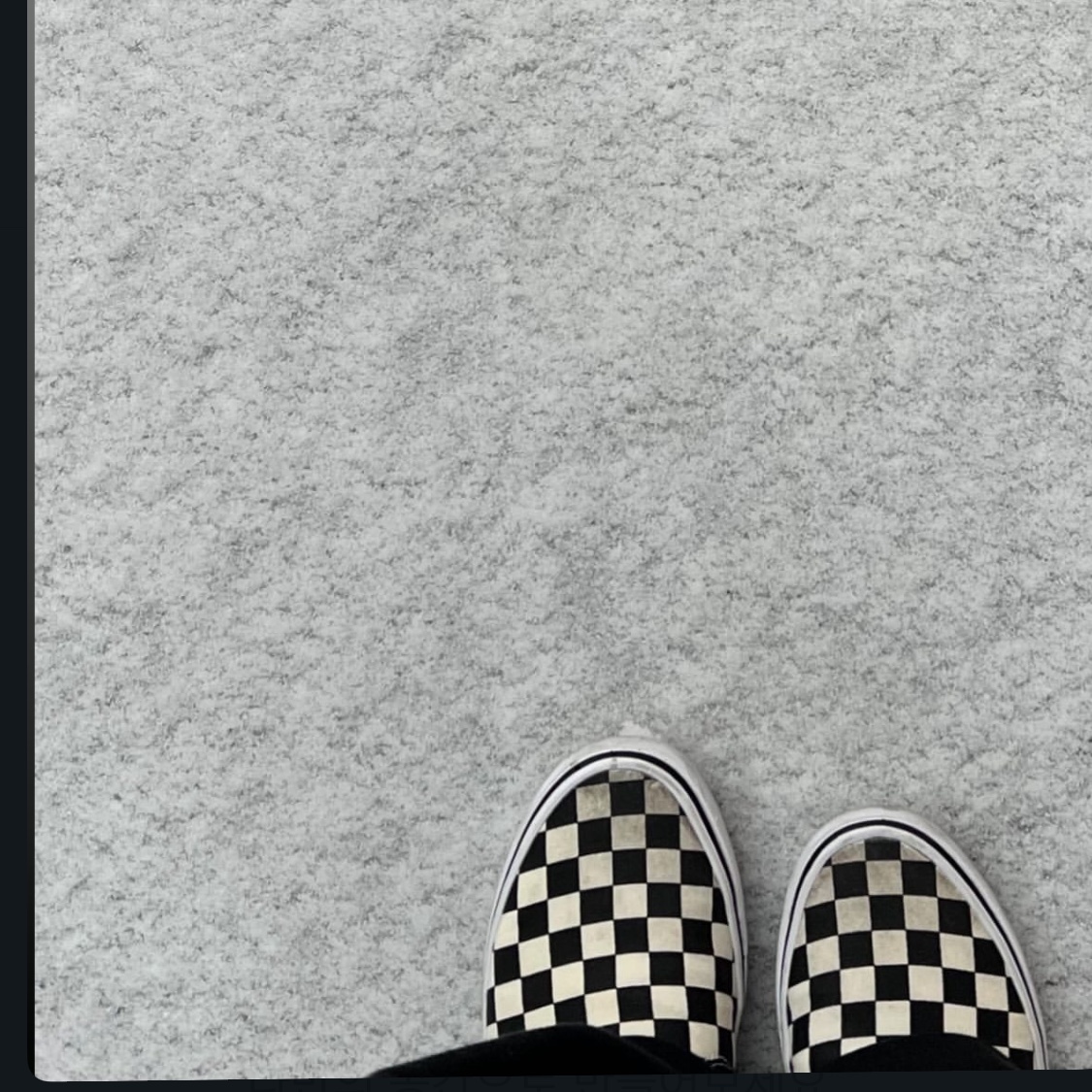 Vans Slip-On Checkerboard 착용 스타일