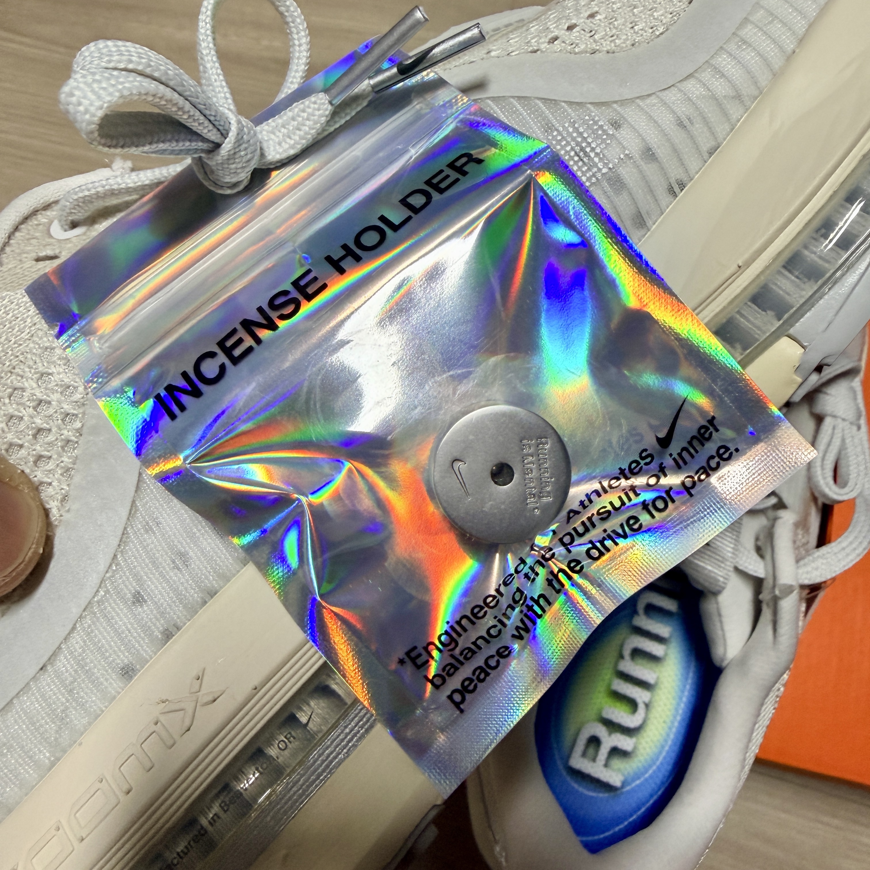 Nike Air Zoom Pegasus Premium Platinum Tint Reflect Silver 착용 스타일 - 2