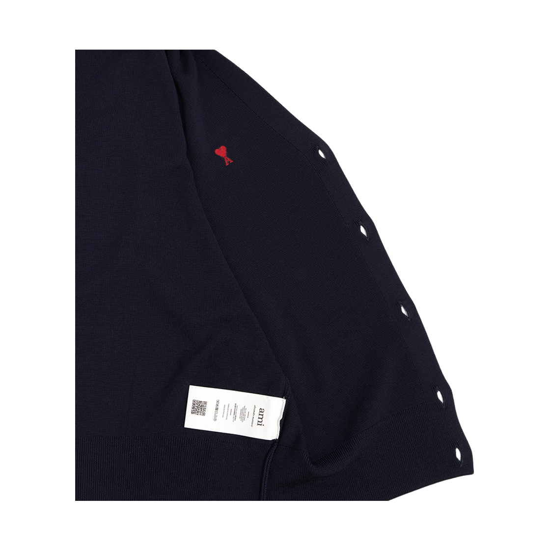 [17% 쿠폰] 아미 가디건 네이비([17% 쿠폰] AMI Cardigan Navy) - 6