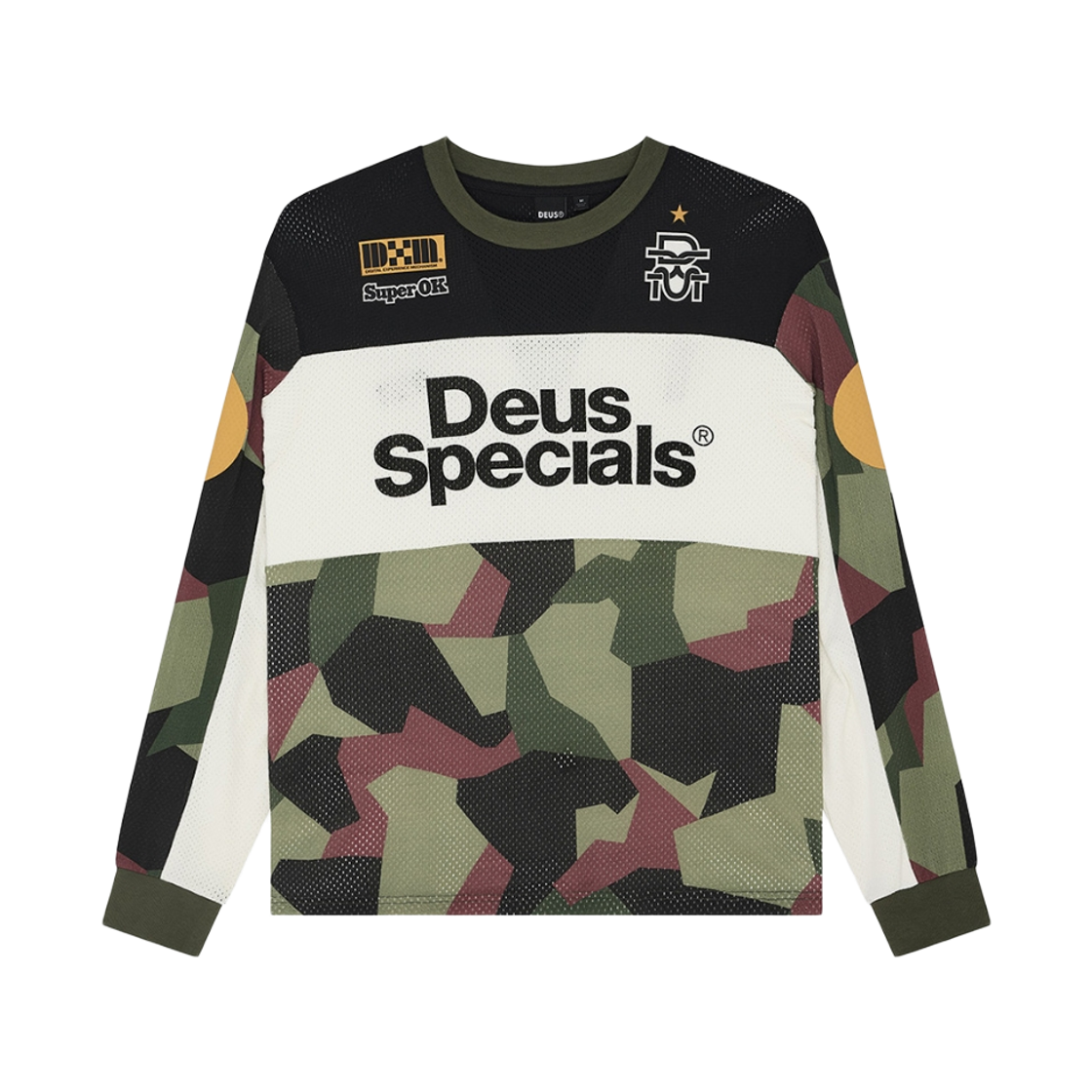 D261ULT384863 [6% 적립] Deus Ex Machina Colt Ryder Moto Jersey Camo