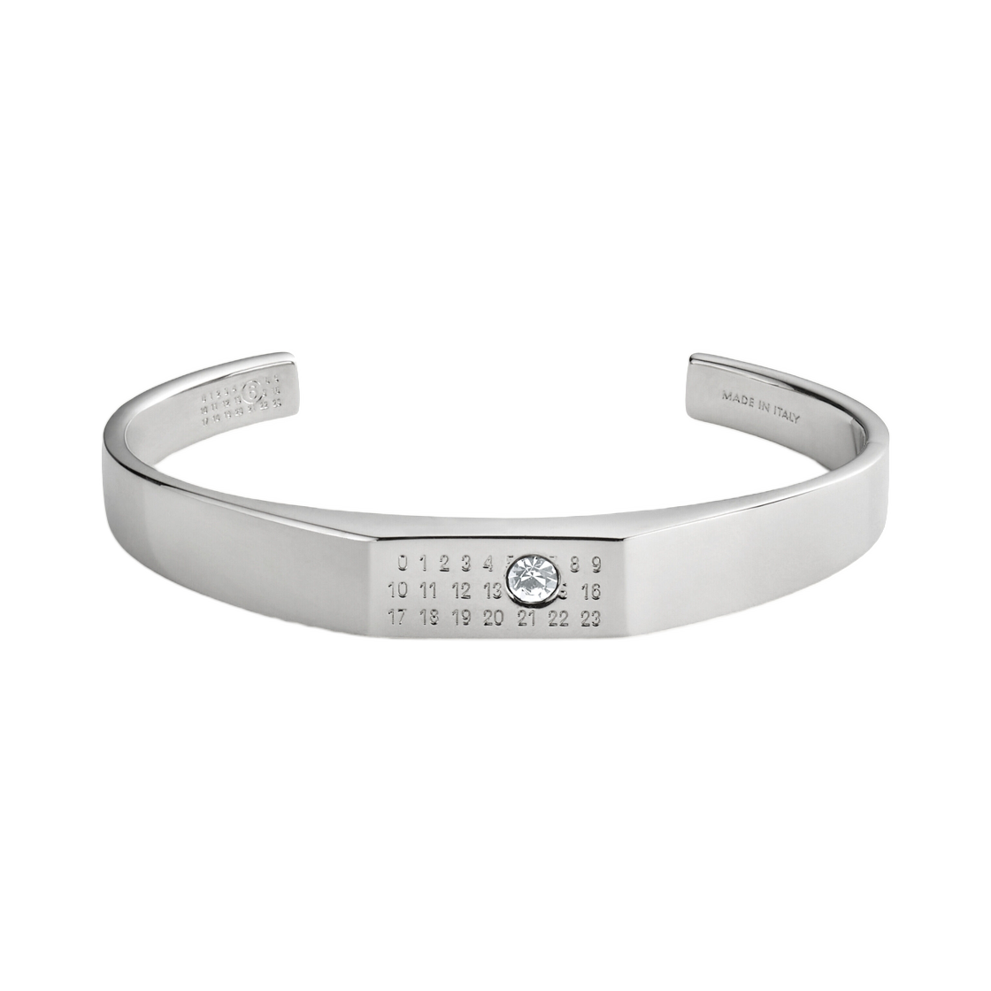 MM6 메종 마르지엘라 슈발리에 브레이슬릿 폴리쉬드 팔라디오(MM6 Maison Margiela Chevalier Bracelet Polished Palladio)