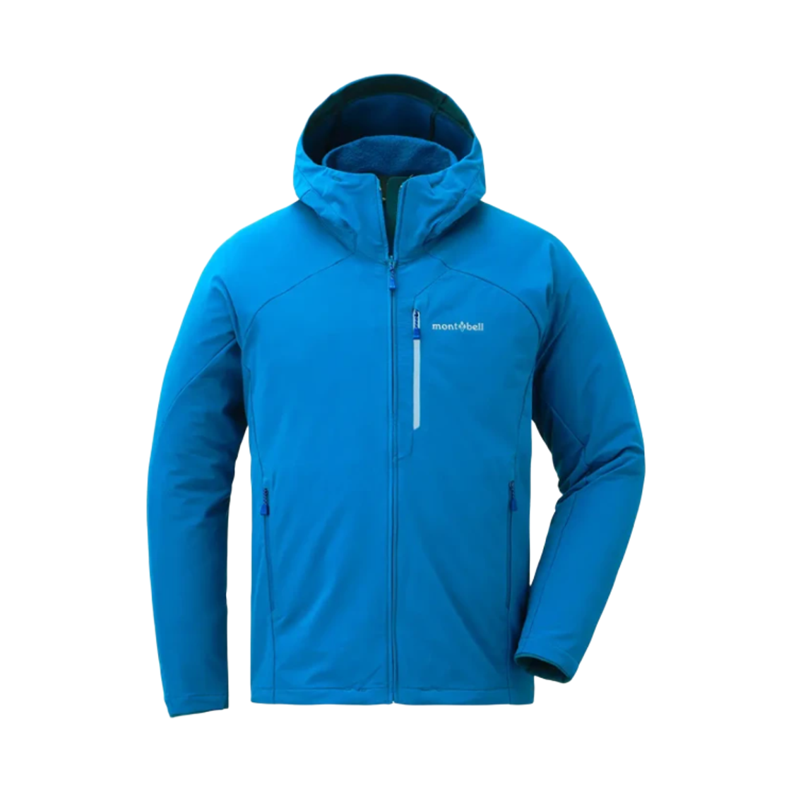 1106708 Montbell Climapro 200 Hooded Jacket Blue 24