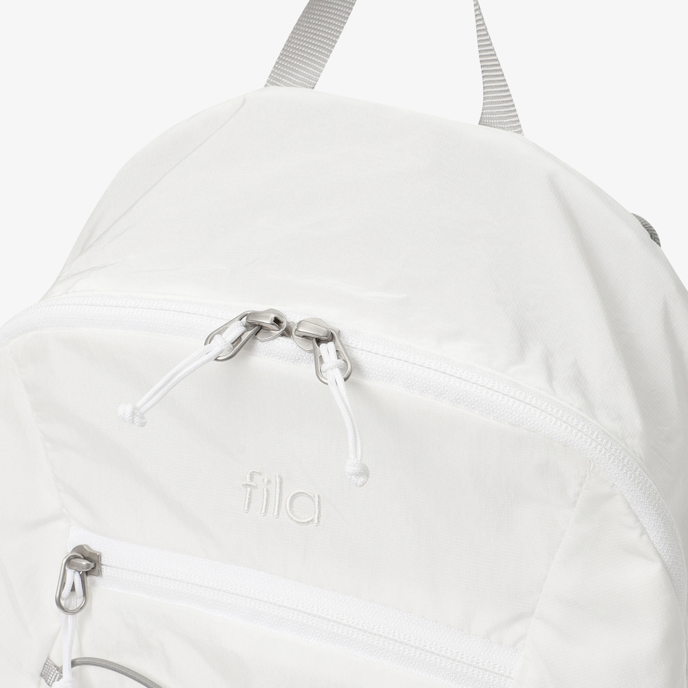 [6% 적립] 휠라 경량 스트링 백팩 v2 오프화이트([6% 적립] FILA Lightweight String Backpack v2 Off White) - 2