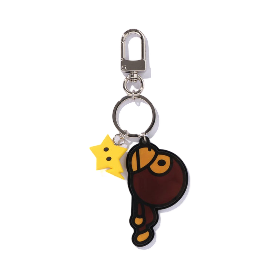 베이프 베이비 마일로 아크릴 키체인 브라운(BAPE Baby Milo Acrylic Keychain Brown) - 1
