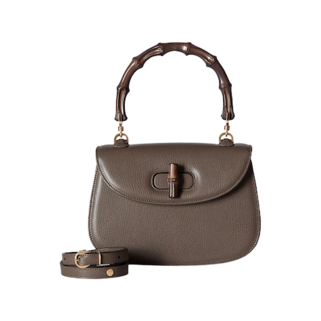 구찌 뱀부 1947 스몰 백 다크 토프(Gucci Bamboo 1947 Small Bag Dark Taupe) - 1