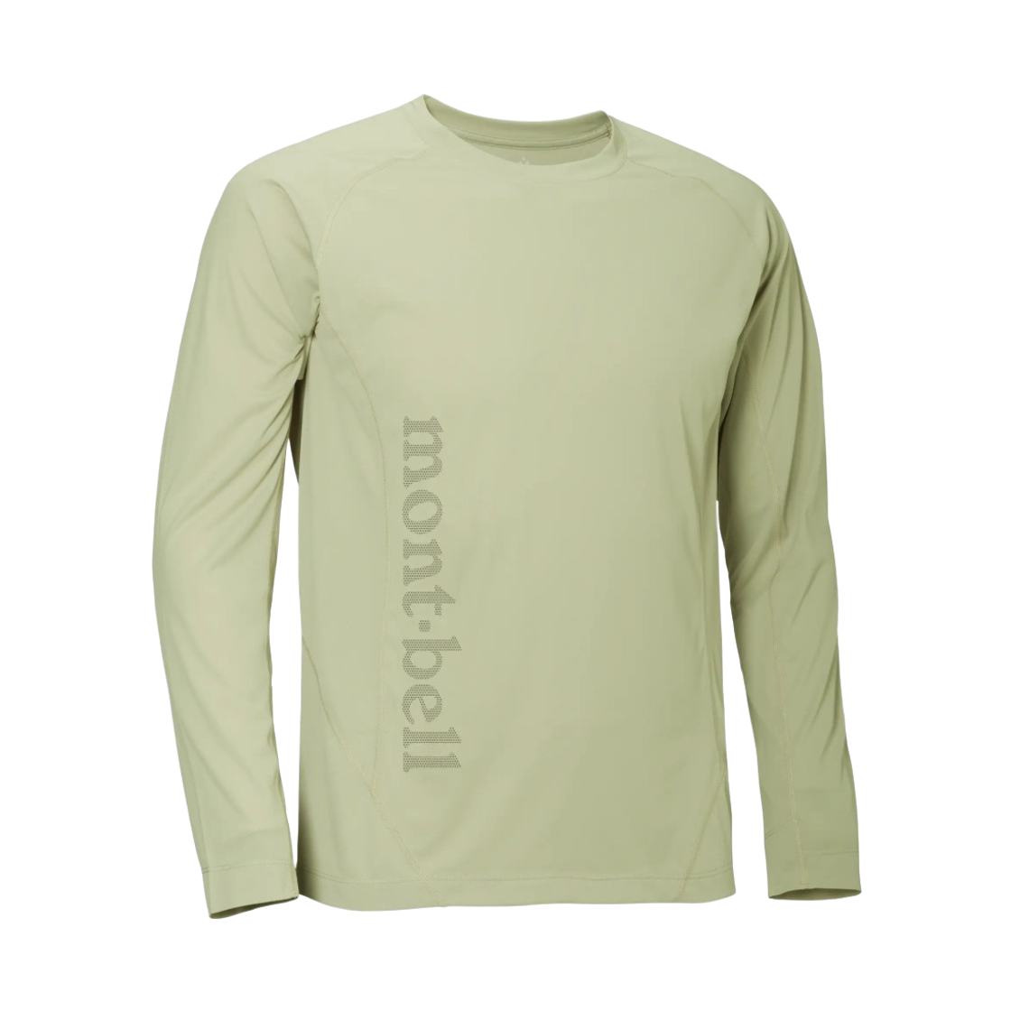 1114837 Montbell Cool Light Long Sleeve T-Shirt Tan