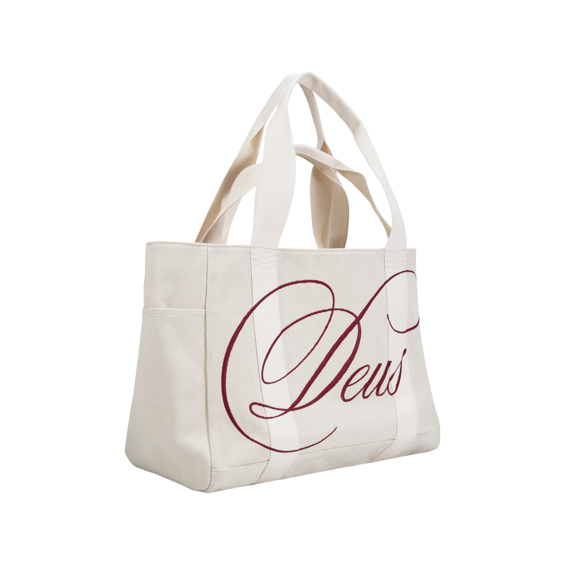 D261WBG831012 [6% 적립] Deus Ex Machina W Fabrizia Canvas Tote Ivory