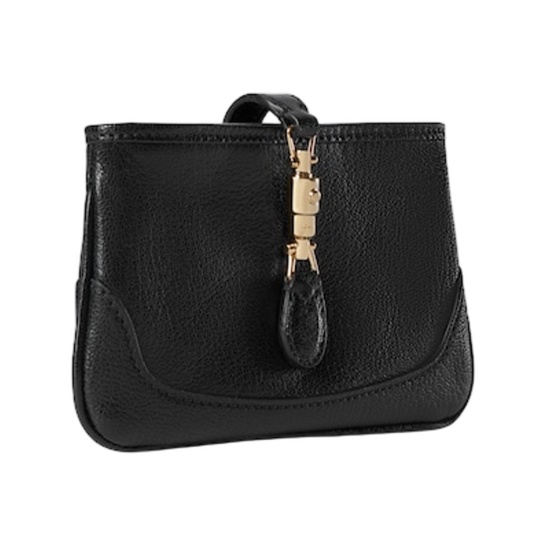 구찌 재키 지퍼 키 파우치 블랙(Gucci Jackie Zipper Key Pouch Black) - 2